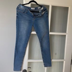 Womens Kensie ankle mid rise jeans